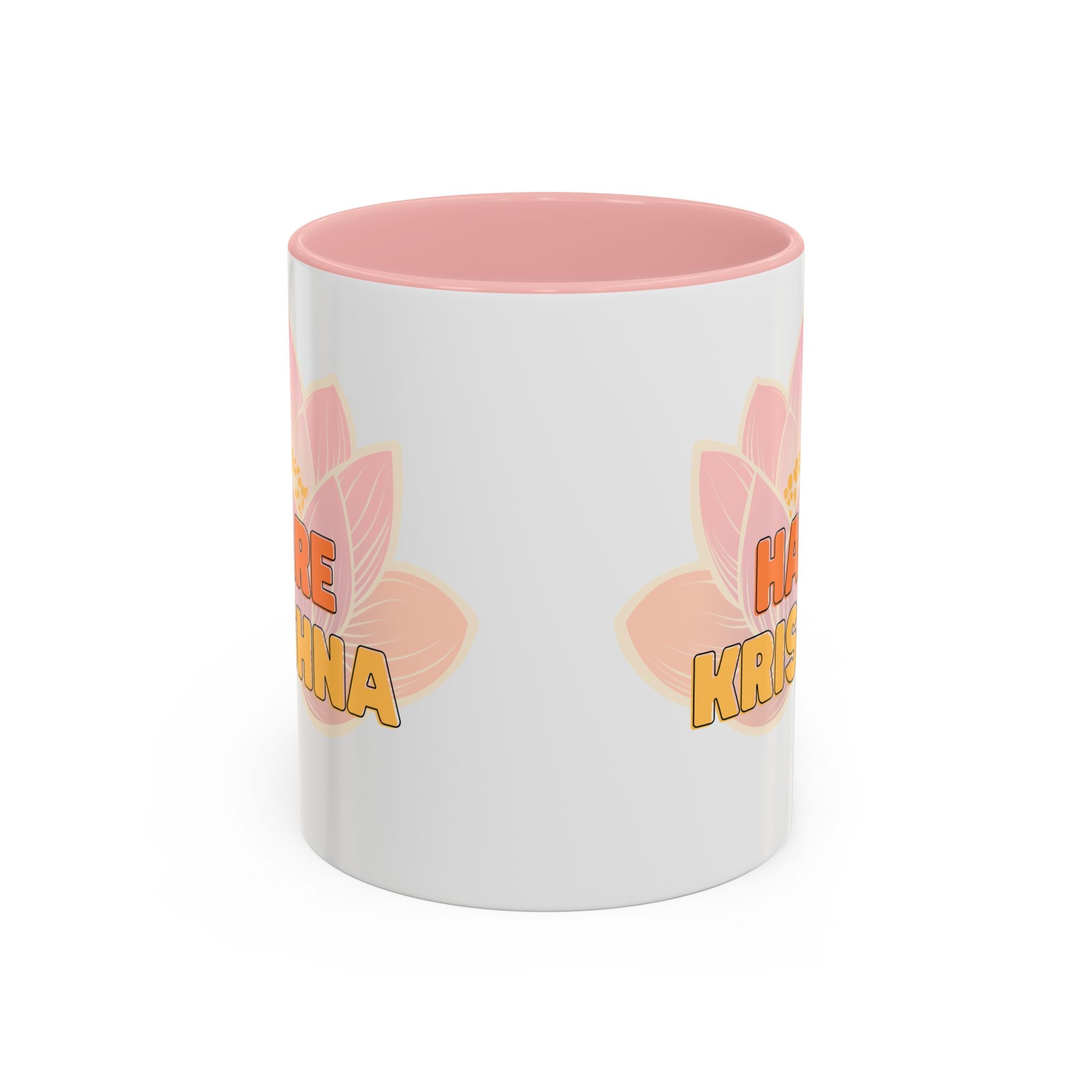Hare Krishna Lotus Mug