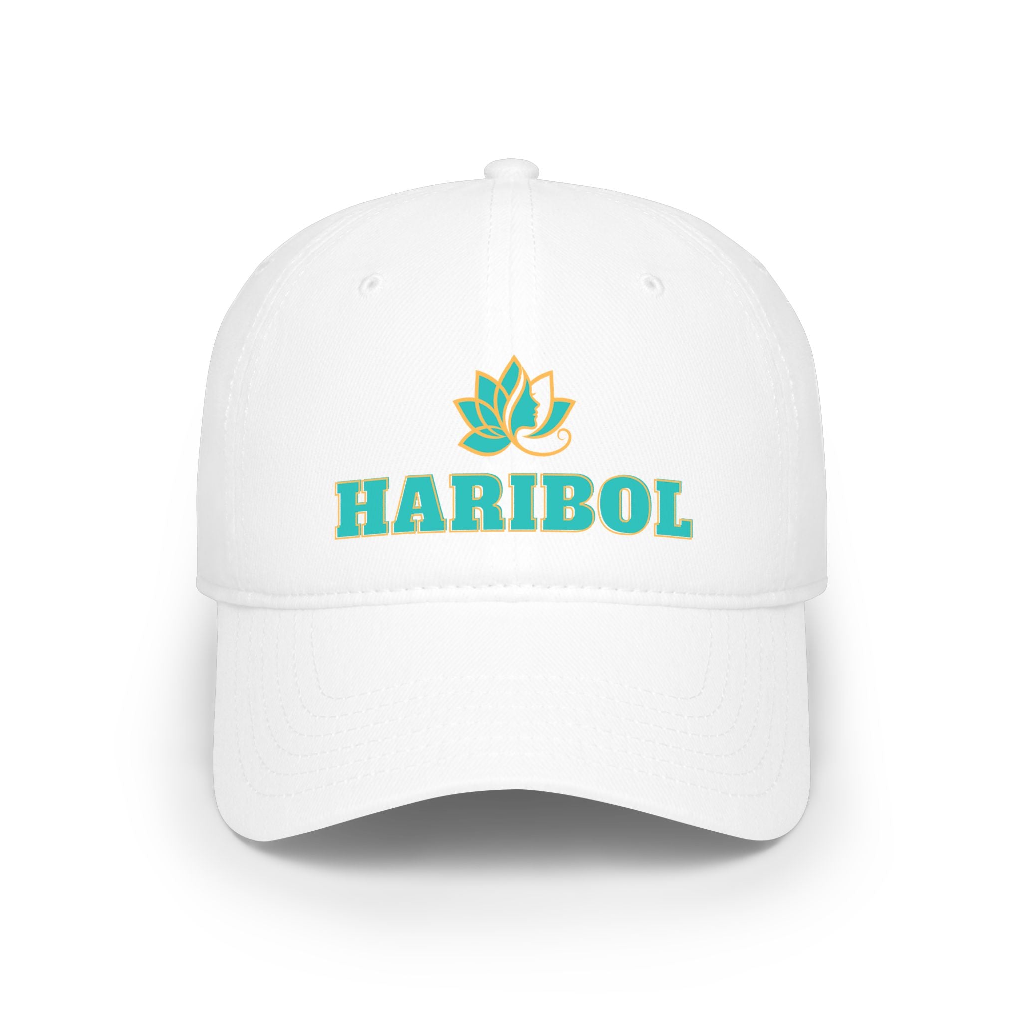 Haribol Embroidered Lotus Cap
