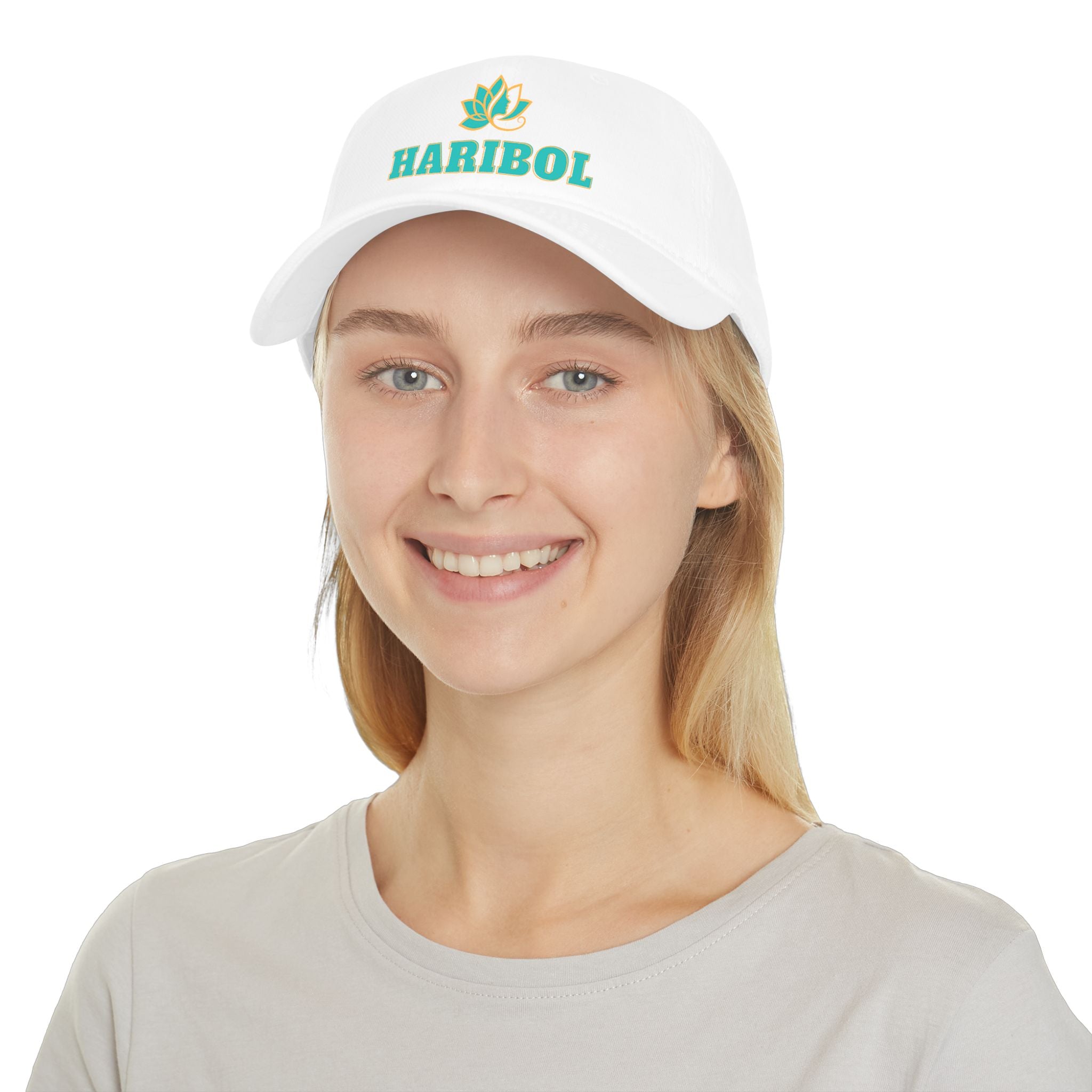 Haribol Embroidered Lotus Cap