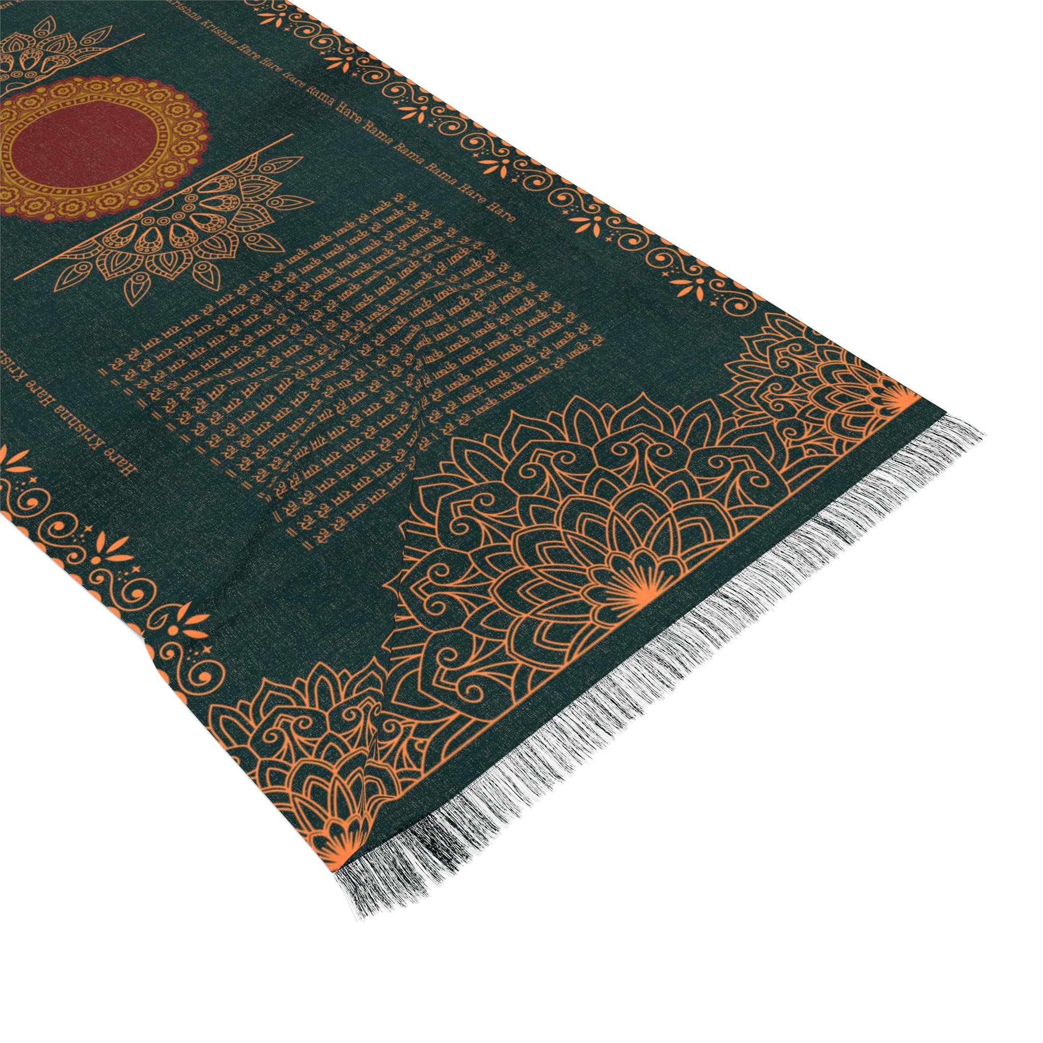 Mahā-mantra Mandala Scarf