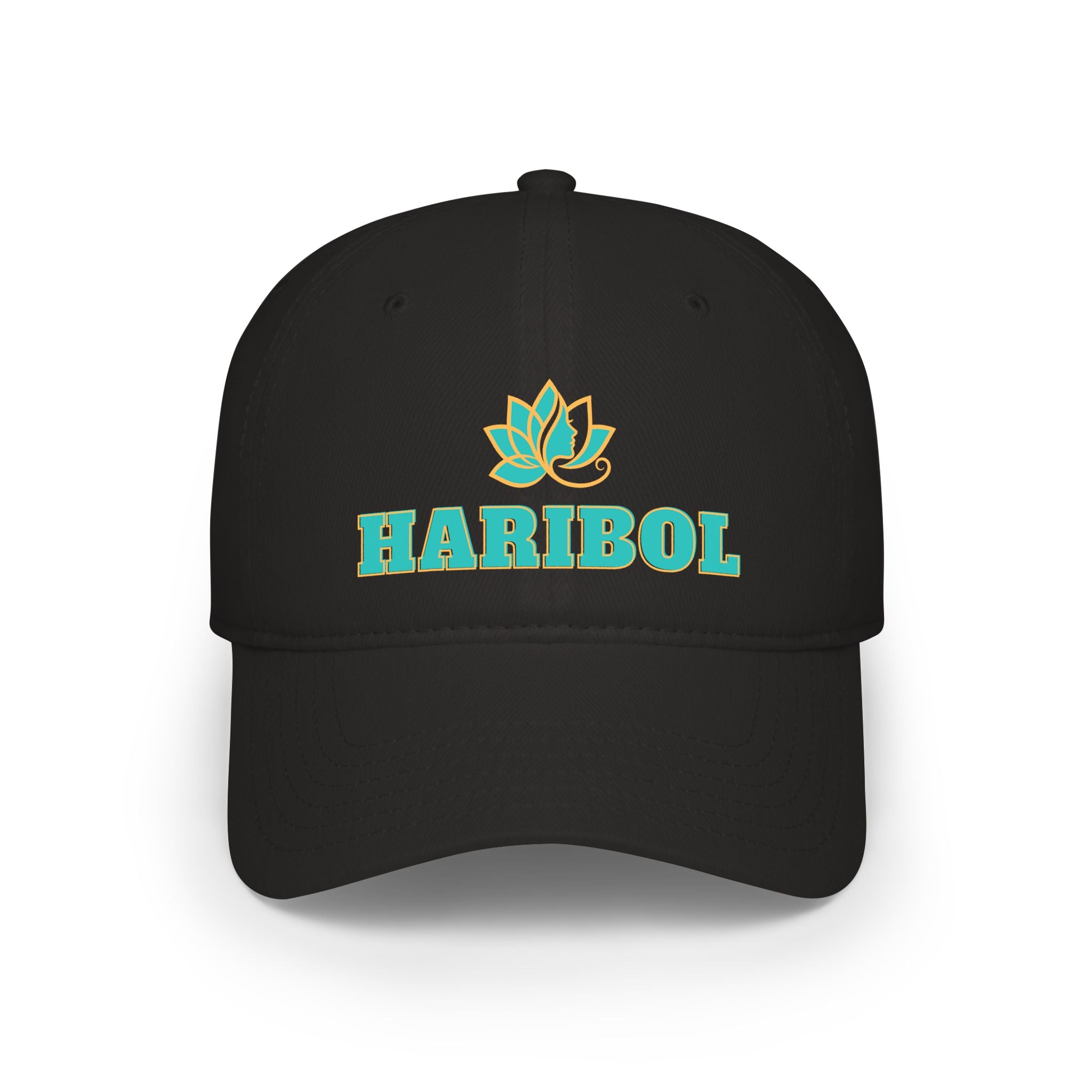Haribol Embroidered Lotus Cap