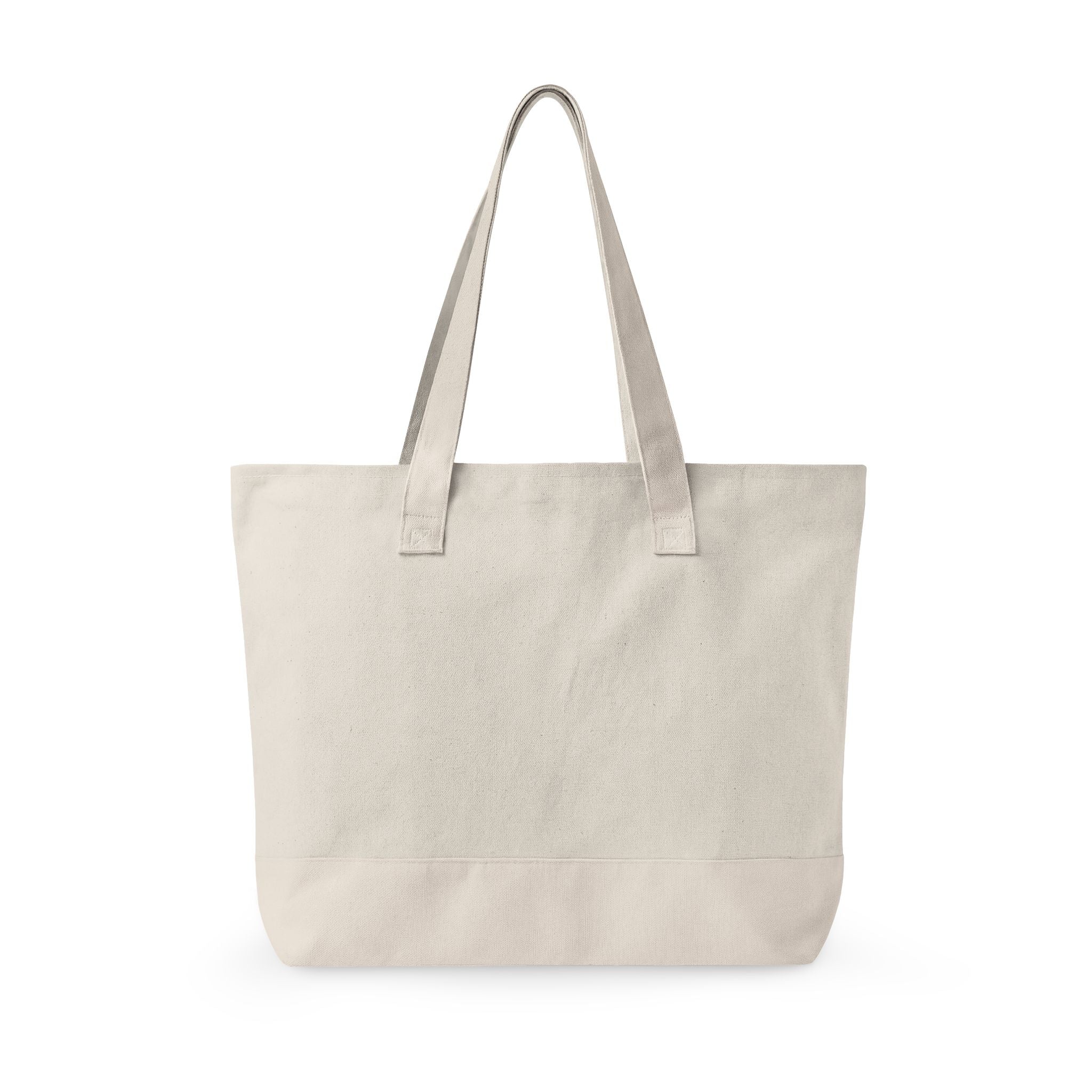 Hare Krishna Zippered Canvas Tote Bag