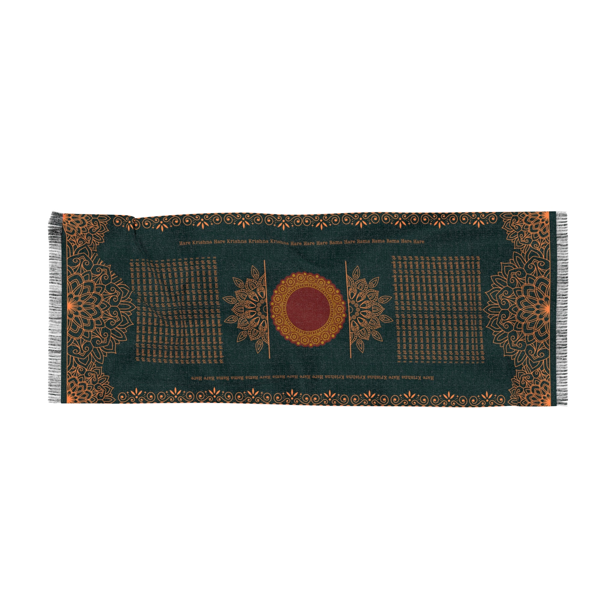 Mahā-mantra Mandala Scarf