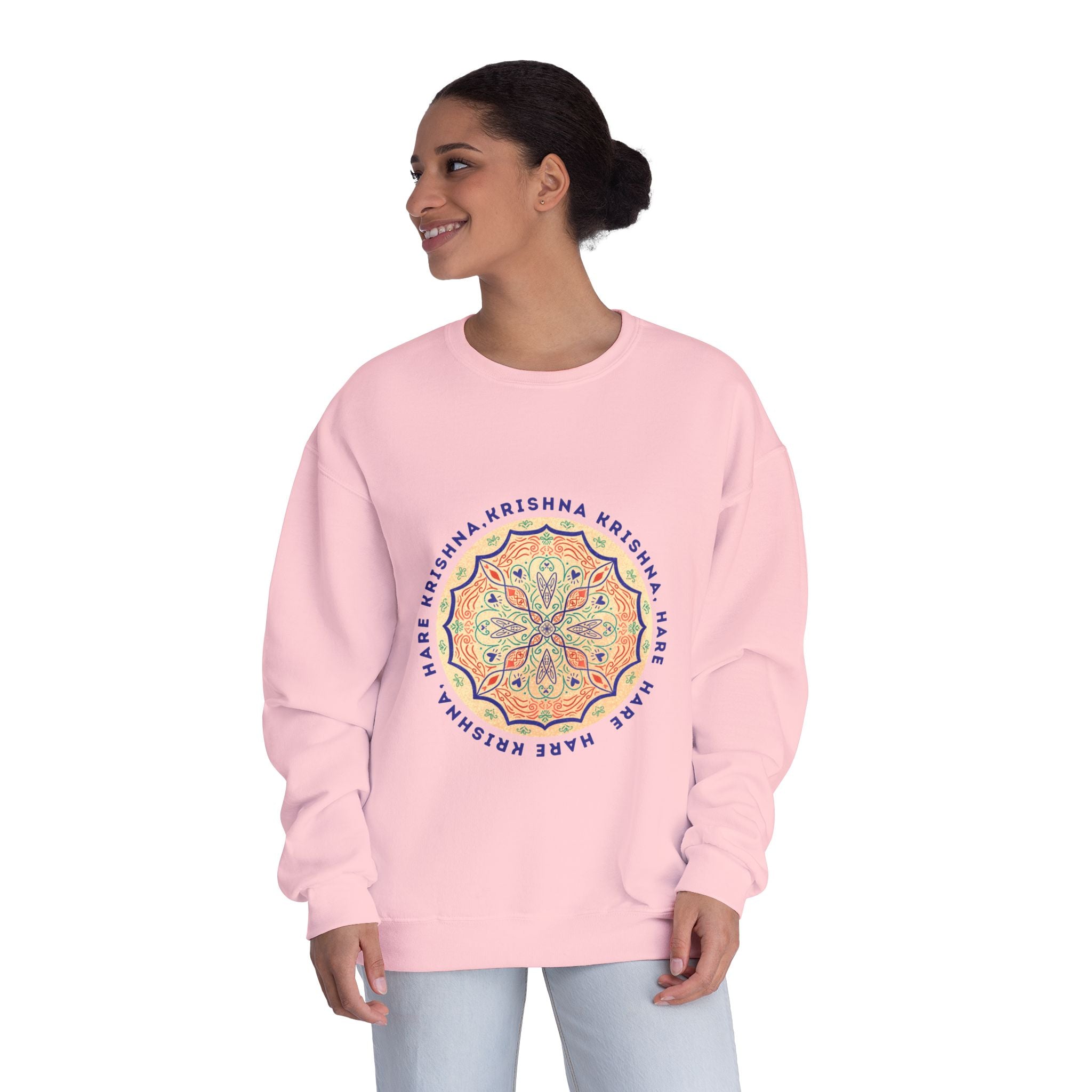 Hare Krishna Classic Pink Sweatshirt