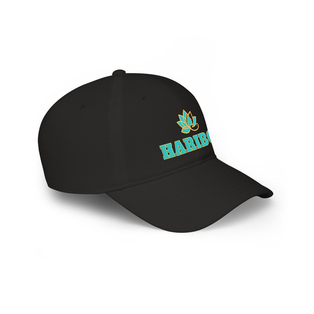 Haribol Embroidered Lotus Cap
