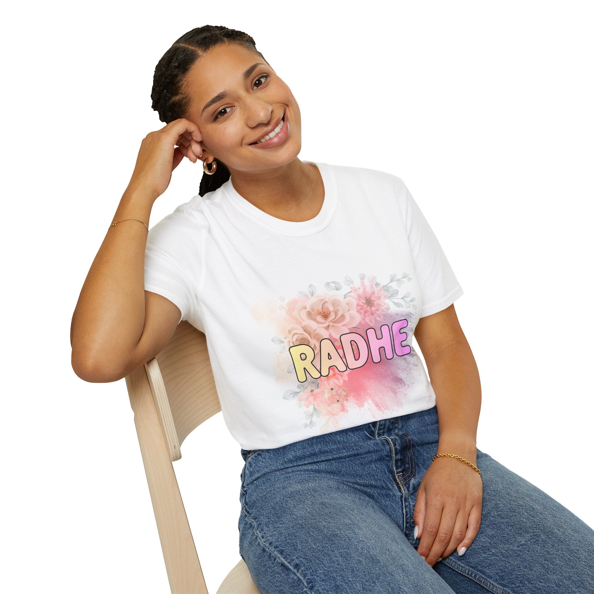 Radhe Floral T-Shirt