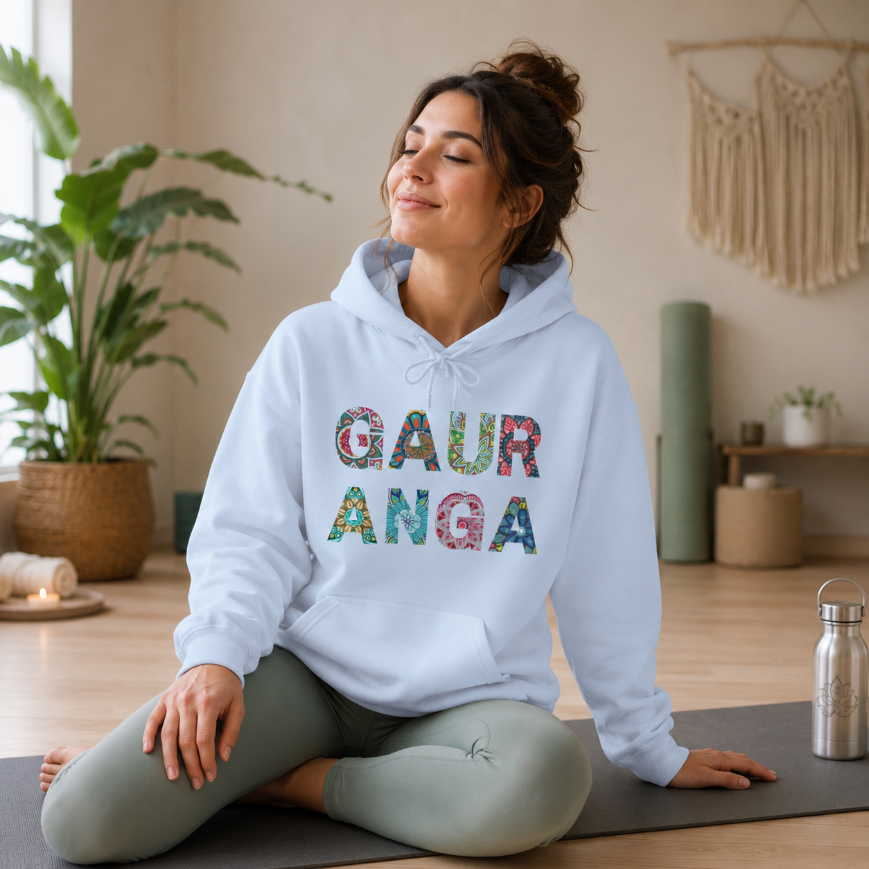 Gauranga Floral Hoodie