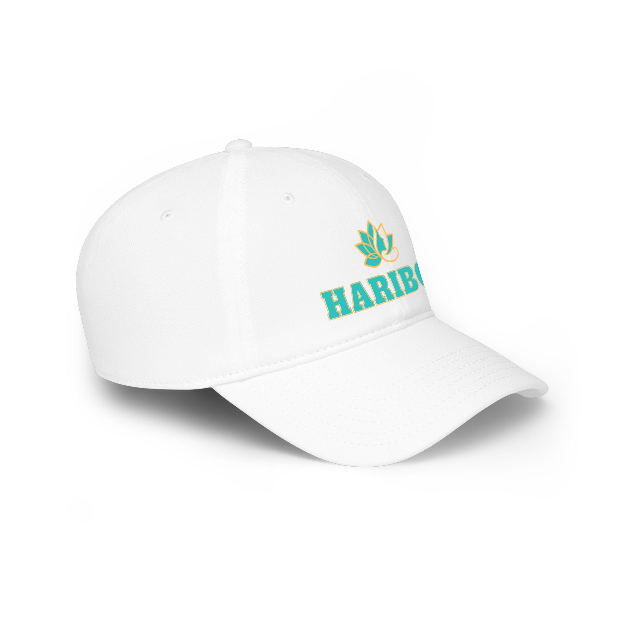 Haribol Embroidered Lotus Cap