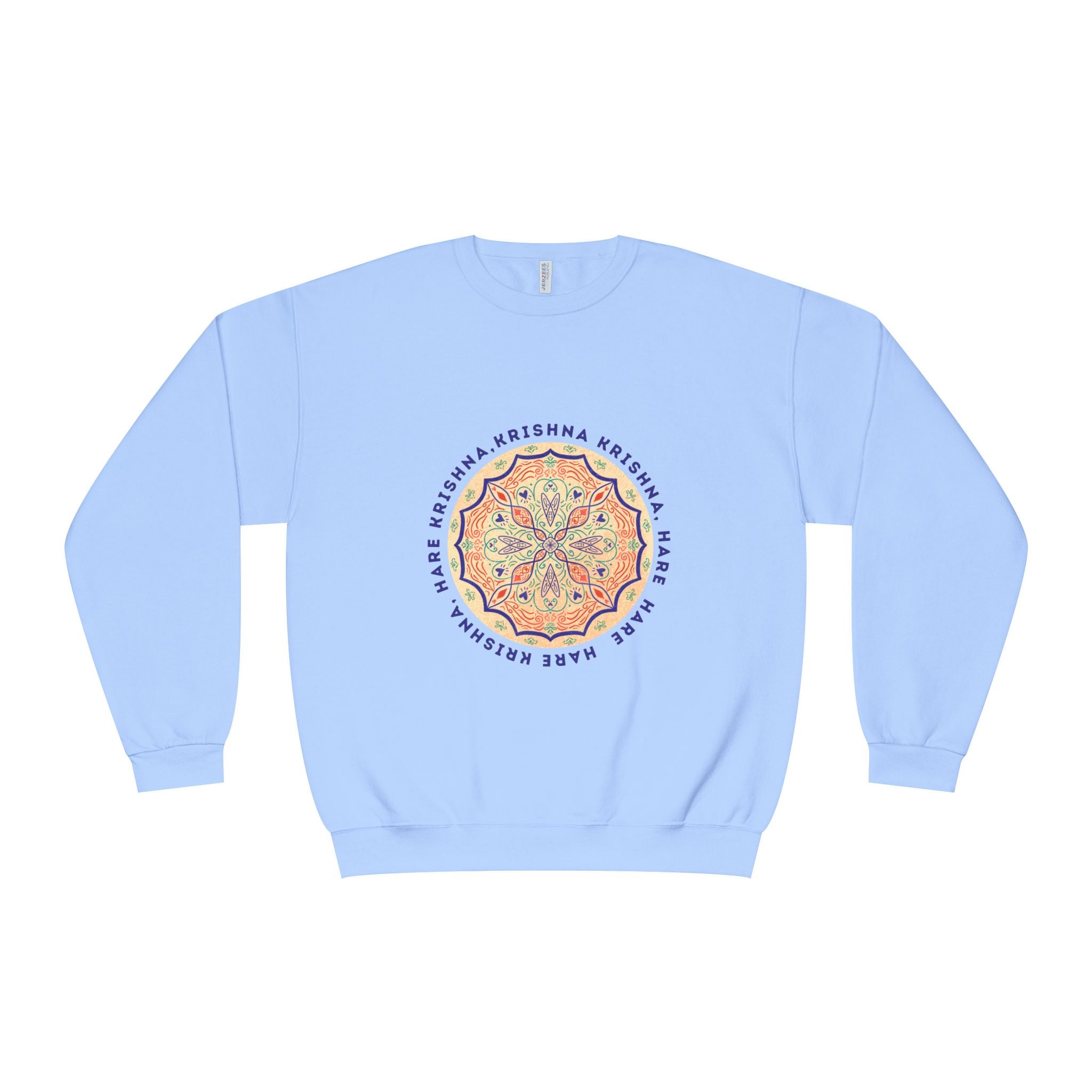 Hare Krishna Light Blue Sweatshirt
