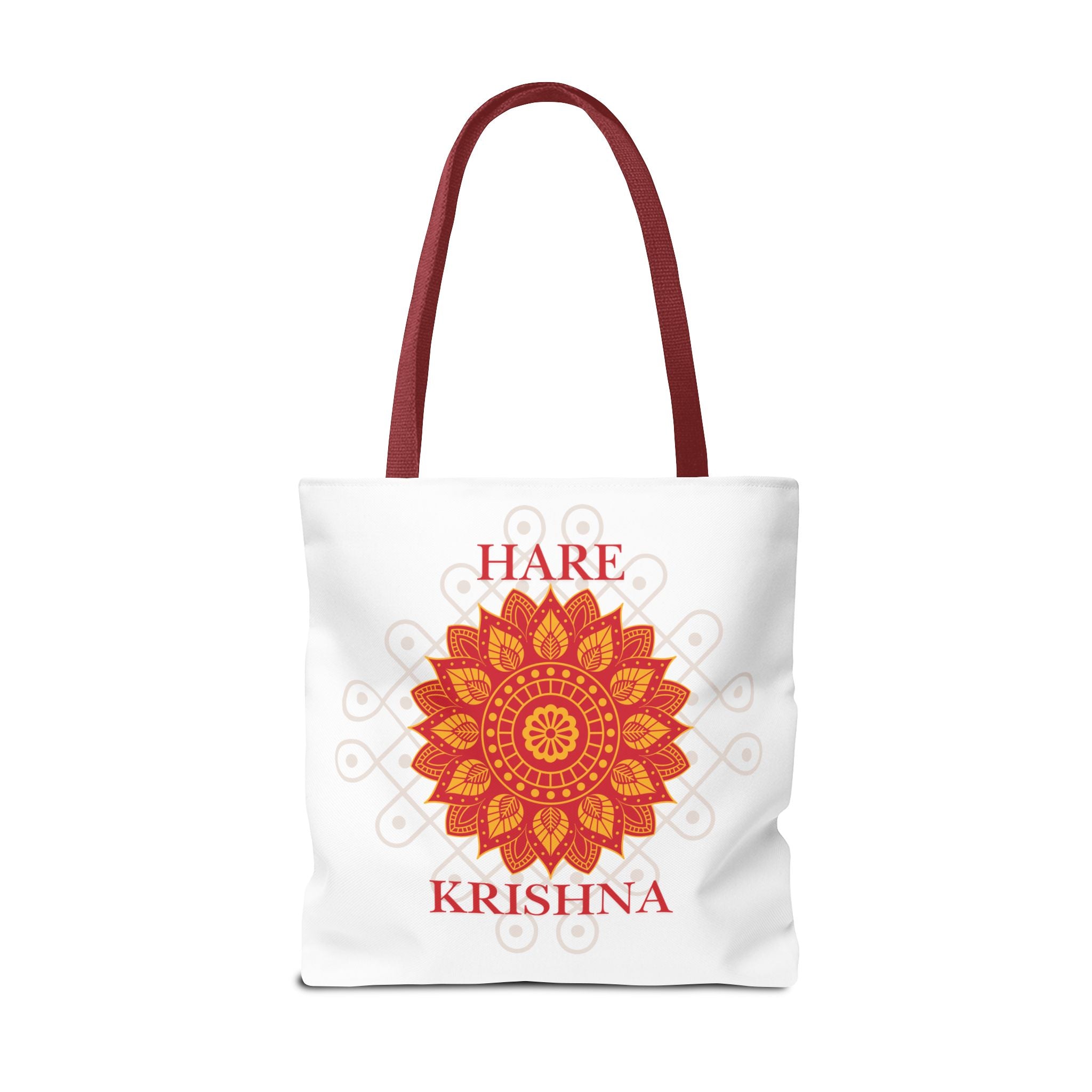 Hare Krishna Mandala Tote Bag | Spiritual Yoga Bag