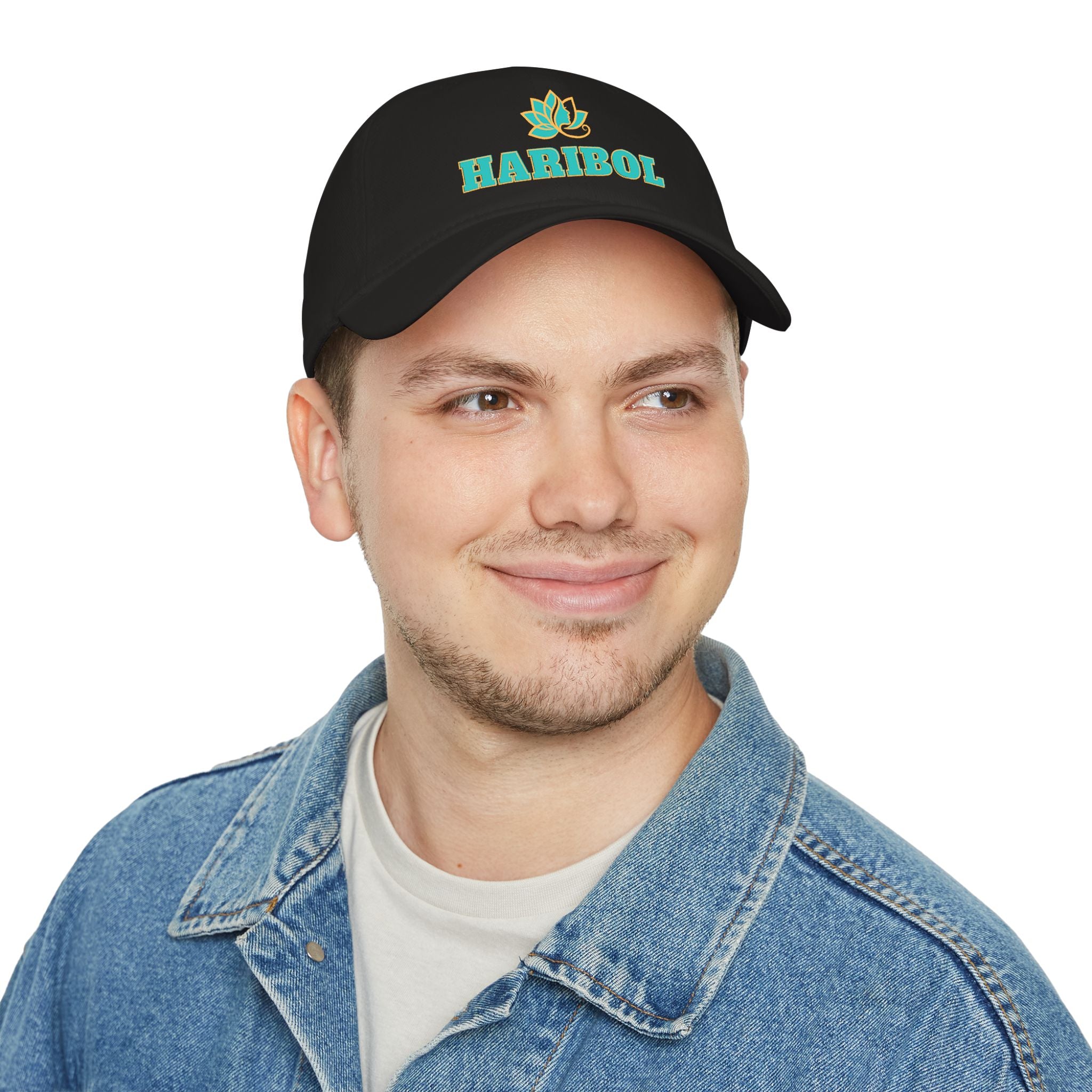 Haribol Embroidered Lotus Cap