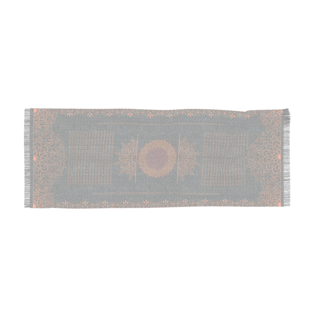 Mahā-mantra Mandala Scarf