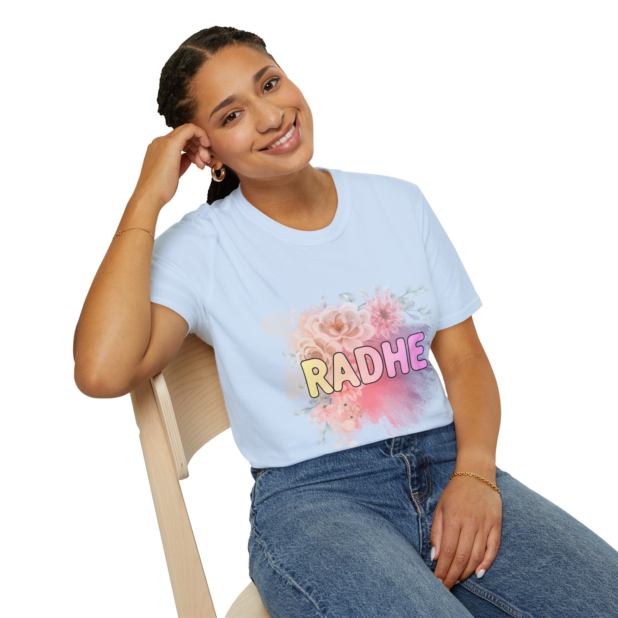 Radhe Floral T-Shirt